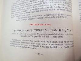 Ohjelmia, puheita, runoja ym. karjalaisten kansallisten liikkeitten alkuajoilta -Vienan Karjalan asukkaitten kokouksissaa esittämiä kehittämistarpeita, joita