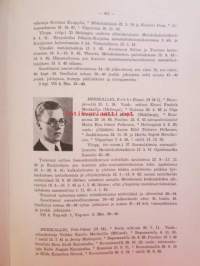 Suomen metsänhoitajat - Finlands forstmästare 1931-1945 Matrikkeli
