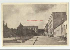Jyväskylä  Kilpisenkatu - paikkakuntapostikortti postikortti kulkematon