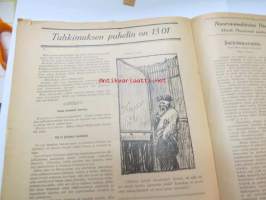Tuhkimus 1914 nr 3 &amp; 4 -pila- ja satiirilehti