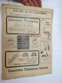 Tuhkimus 1914 nr 3 &amp; 4 -pila- ja satiirilehti