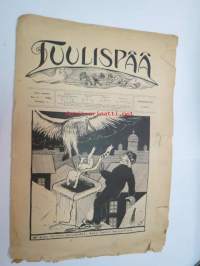 Tuulispää 1904 nr 1 -pila- ja satiirilehti -satirical magazine