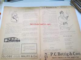Tuulispää 1904 nr 24 -pila- ja satiirilehti -satirical magazine