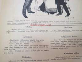Tuulispää 1904 nr 24 -pila- ja satiirilehti -satirical magazine