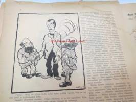 Tuulispää 1904 nr 24 -pila- ja satiirilehti -satirical magazine