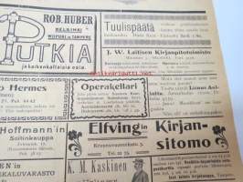 Tuulispää 1904 nr 24 -pila- ja satiirilehti -satirical magazine