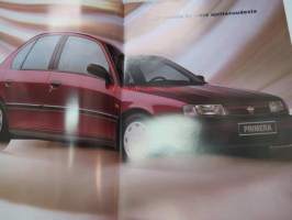 Nissan Primera 1994 -myyntiesite / brochure