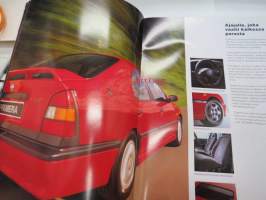 Nissan Primera 1994 -myyntiesite / brochure