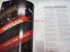 Nissan Primera 1994 -myyntiesite / brochure