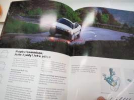 Nissan Primera 1994 -myyntiesite / brochure