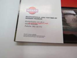 Nissan Primera 1994 -myyntiesite / brochure