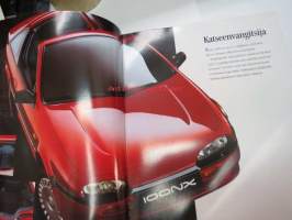 Nissan 100NX 2+2 -myyntiesite / brochure
