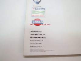 Nissan Maxima QX 1995 -myyntiesite / brochure