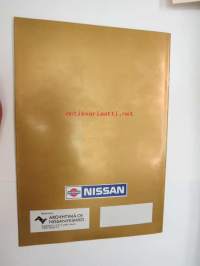 Nissan Maxima QX 3.0 V6 ABS 1992 -myyntiesite / brochure