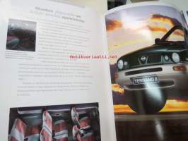 Nissan Terrano II 1998 -myyntiesite / brochure