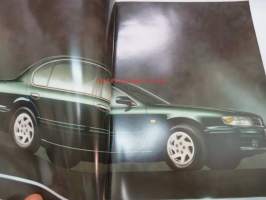 Nissan Maxima QX 1998 -myyntiesite / brochure