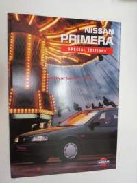 Nissan Primera Special Editions 1994 -myyntiesite / brochure