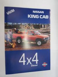 Nissan King Cab 4x4 Diesel 1998 -myyntiesite / brochure