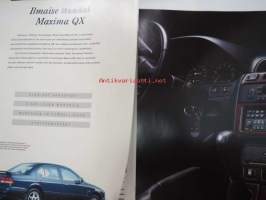 Nissan Maxima QX Lisävarusteet -myyntiesite / brochure