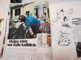 Suomen Kuvalehti 1980 nr 37, sis. mm. seur. artikkelit / kuvat / mainokset; Kansikuva sotilaslentäjä majuri Paavo Janhunen, Tervetuloa keskiasteelle,