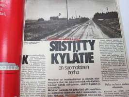 Suomen Kuvalehti 1980 nr 37, sis. mm. seur. artikkelit / kuvat / mainokset; Kansikuva sotilaslentäjä majuri Paavo Janhunen, Tervetuloa keskiasteelle,