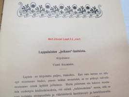 Lappalaisten &quot;joikaus&quot;-lauluista -lapp songs