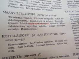 Luonnontietoa piirroksina - luonnontiedon opetuksen ja työkirjan laadinnan ohjeeksi tables to help teach natural history