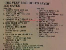 Leo Sayer - &quot;The Very Best of Leo Sayer&quot; -C-kasetti