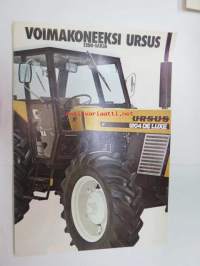 Ursus 1200-sarja -myyntiesite / tractor brochure