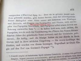 Monographia Psittacorum - Eine Monographie der Papagaien... 1832 -papukaijojen luettelo / catalog of parrots