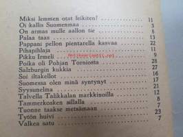 Tämän illan lauluja -song book