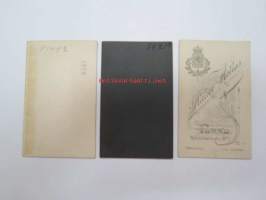 Herra G. Rease, 3 kpl -visiittikorttivalokuva -visit card photograph