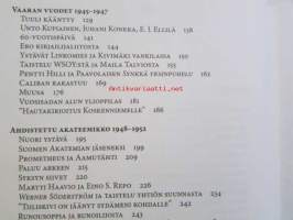 V.A. Koskenniemi -Suomalainen Klassikko 1. Lehtimies, runoilija, professori 1885-1938 - 2. Taisteleva kirjallinen patriarkka 1939-1962