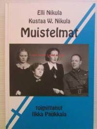 Muistelmat - Elli Nikula, Kustaa W. Nikula