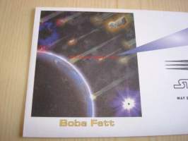 Star Wars, Boba Fett, 2007, USA, ensipäiväkuori, FDC, hieno. Katso myös muut kohteeni, mm. noin 1 200 erilaista amerikkalaista ensipäiväkuorta 1920-luvulta