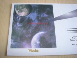 Star Wars, Yoda, 2007, USA, ensipäiväkuori, FDC, hieno. Katso myös muut kohteeni, mm. noin 1 200 erilaista amerikkalaista ensipäiväkuorta 1920-luvulta 2000-luvulle.