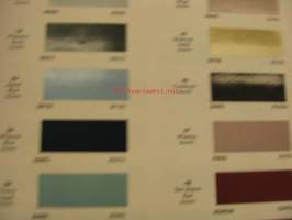 GM Automotive Colors vm. 1969