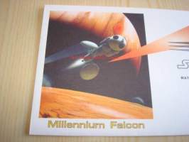 Star Wars, Millenium Falcon, 2007, USA, ensipäiväkuori, FDC, hieno. Katso myös muut kohteeni, mm. noin 1 200 erilaista amerikkalaista ensipäiväkuorta
