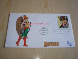 Hawkman, 2006, USA, ensipäiväkuori, FDC, hieno. Katso myös muut kohteeni, mm. noin 1 200 erilaista amerikkalaista ensipäiväkuorta 1920-luvulta 2000-luvulle.