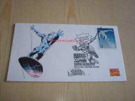 Silver Surfer, Marvel Comics Super Heroes, 2007, USA, ensipäiväkuori, FDC, hieno. Katso myös muut kohteeni, mm. noin 1 200 erilaista amerikkalaista