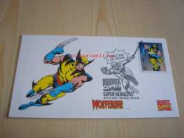 Wolverine, Marvel Comics Super Heroes, 2007, USA, ensipäiväkuori, FDC, hieno. Katso myös muut kohteeni, mm. noin 1 200 erilaista amerikkalaista ensipäiväkuorta