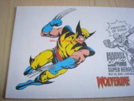 Wolverine, Marvel Comics Super Heroes, 2007, USA, ensipäiväkuori, FDC, hieno. Katso myös muut kohteeni, mm. noin 1 200 erilaista amerikkalaista ensipäiväkuorta