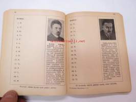 Koululaisen Muistikirja 1930-1931 -calendar / yearbook for school pupils