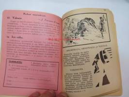 Koululaisen Muistikirja 1930-1931 -calendar / yearbook for school pupils