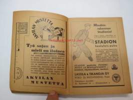 Koululaisen Muistikirja 1935-1936 -calendar / yearbook for school pupils