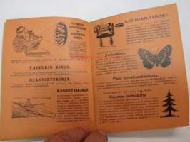 Koululaisen Muistikirja 1935-1936 -calendar / yearbook for school pupils