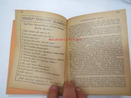 Koululaisen Muistikirja 1935-1936 -calendar / yearbook for school pupils