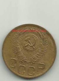 Neuvostoliitto Venäjä 3 kop 1954 kolikko