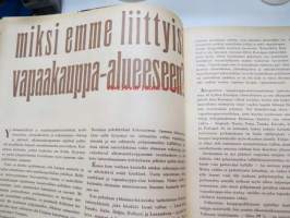 Suomen Kuvalehti 1959 nr 27, ilmestynyt 4.7.1959, sis. mm. seur. artikkelit / kuvat / mainokset; Kansikuva Ingemar Johansson + artikkeli, Silvikrin, Säteilyvaara