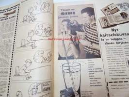 Suomen Kuvalehti 1959 nr 33, ilmestynyt 15.8.1959, sis. mm. seur. artikkelit / kuvat / mainokset; Kansikuva sprintteri Börje Strand, Kultakönni, Vaasan leipää,